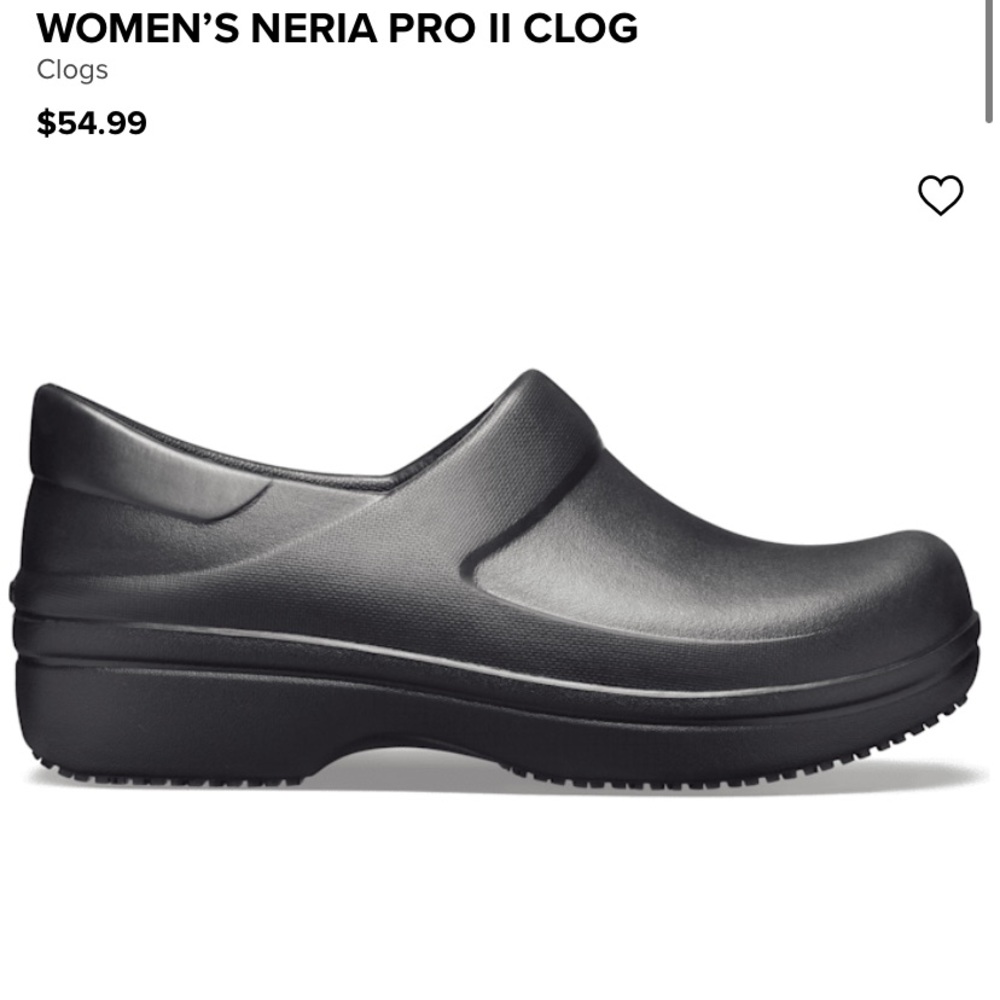 Never worn neria pro 2 clogs CROCS